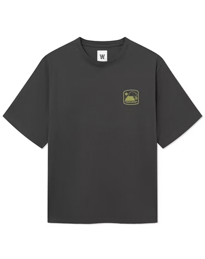 Wood Wood - WWAce Outsider T-Shirt - Pirate Black